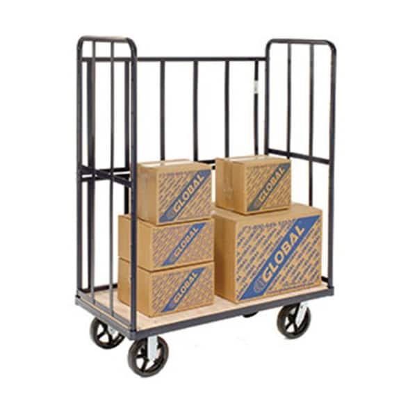 Global Industrial High End Wood Shelf Truck, 2400 Lb. Capacity, 60L x 30W x 64H 585292 - main